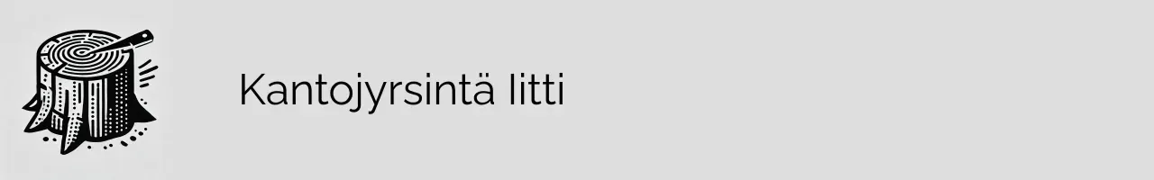 Kantojyrsintä Iitti