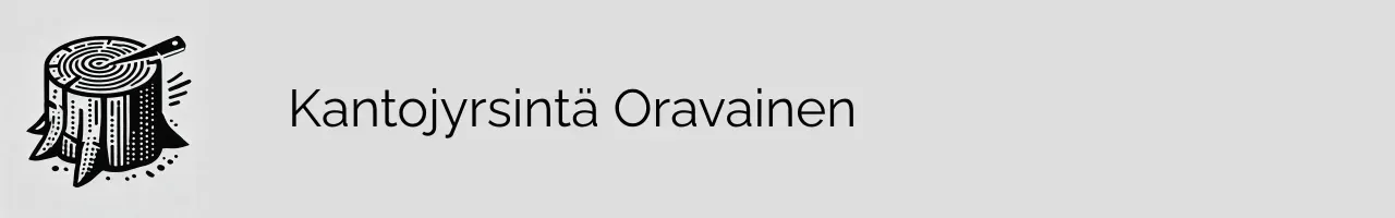 Kantojyrsintä Oravainen